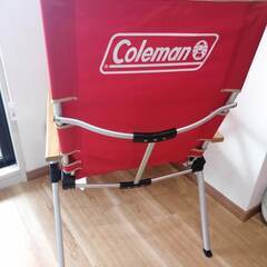 希少】コールマン レイチェア レッド 二脚セット