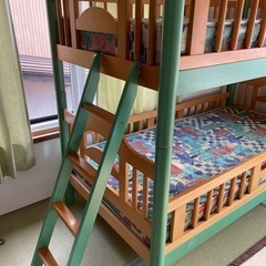 2段ベッド　子供用　マットレス付属しません