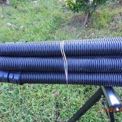 未使用！　コルゲート管！５０ｍｍ・４ｍ！7本！の画像