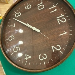 【中古】直径45cm 壁掛け時計 ニトリ　お譲りしますの画像