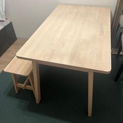 IKEAダイニングテーブル&ベンチ