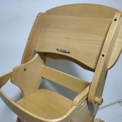 日本育児 木製スマート ハイローチェア 折りたたみ コンパクトの画像