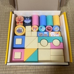 アンパンマン　おもちゃ　
お米のつみ木