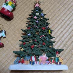 クリスマスツリー置物の画像