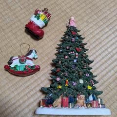 クリスマスツリー置物の画像