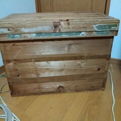 【引取り限定】　茶箱　あげます！