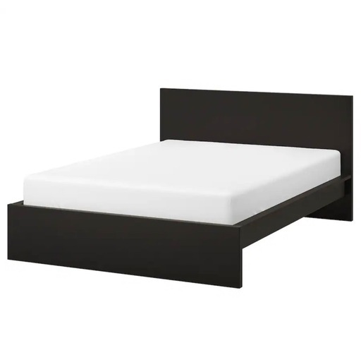 【美品】IKEA ダブルベッドフレーム（定価53,990円）