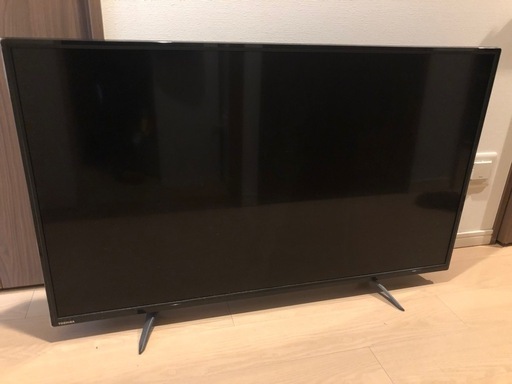 ジャンク品　東芝製49インチ液晶テレビ