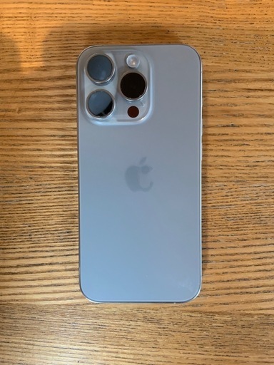 iPhone15 pro 128GB バッテリー98% SIMフリー　ナチュラルチタニウム
