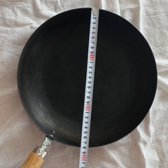 【中古】リバーライト　鉄フライパン　28cmの画像