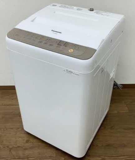(送料無料) 2020年 極美品 6kg 洗濯機 槽カビ予防コース からみほぐし PANASONIC