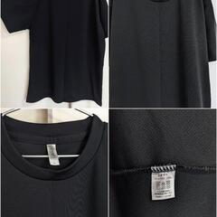 【新品】ドライメッシュ 吸湿速乾 Tシャツ 2枚セット 黒 緑 L 半袖の画像