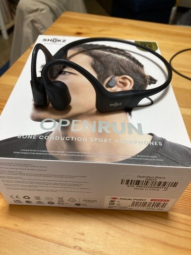 SHOKZ OPENRUN 骨伝導イヤホン