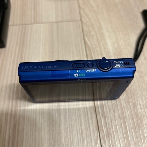 受渡決定
美品【デジカメ】Canon IXY420F(ブルー)