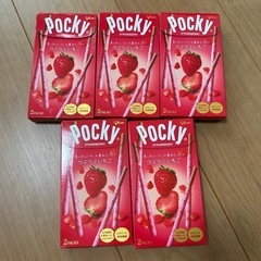 お菓子ポッキーいちご味