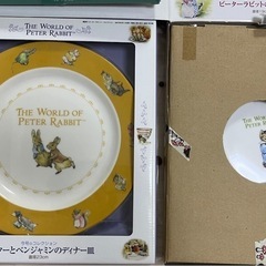 【新品未使用】ディアゴスティーニ　ピーターラビットコレクション　皿プレート8セットの画像