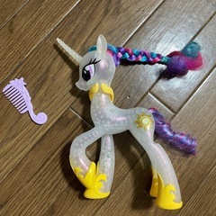 ユニコーンの光る人形