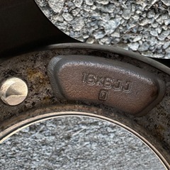 廃盤品 ジムニー  
ハードタックル ホイール スタッドレスタイヤ付きの画像
