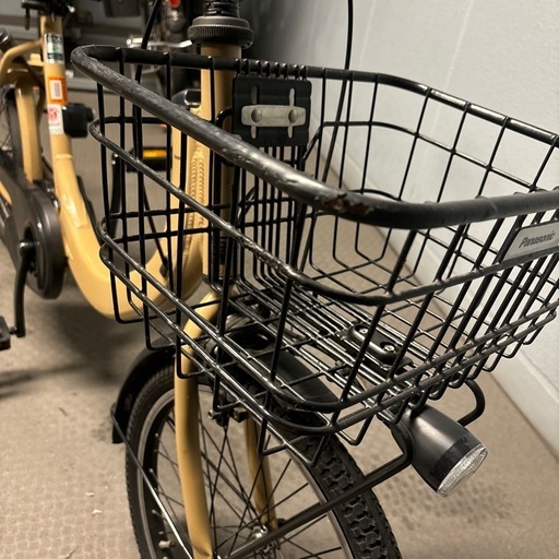 パナソニック 電動自転車 カゴ付き