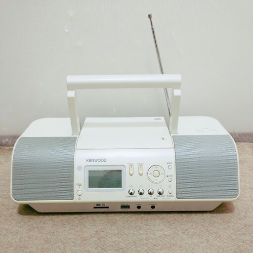 ケンウッド CDプレーヤー/パーソナルオーディオシステム CD/SD/USB CLX-30-W