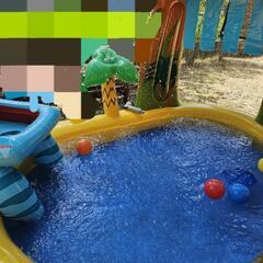 子供用プールの画像