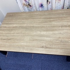 こたつ テーブル セット 長方形 リバーシブルアンティーク調 ビンテージ風 こたつ布団 日本メーカー製ヒーター採用の画像