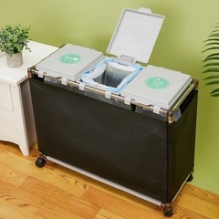 ゴミ袋ホルダー ゴミ箱 分別 30L ふた付き ゴミ袋スタンド ...