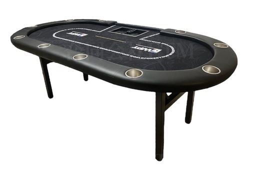 新品未使用 WPT ブラックデザイン ポーカーテーブル