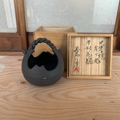 花瓶　炭火丸