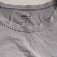 エアリズムコットンクルーネックTシャツ　Mサイズの画像