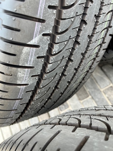 新車 外し ジャスパー デリカD5 2024年製 225/55R18 JASPER 希少 タイヤ ホイール セット 純正  三菱 ミツビシ ブラック 18インチ アルミ
