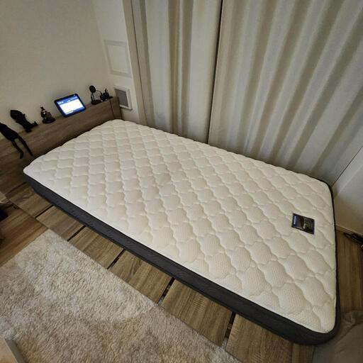 イエローシープマットレスシングル (K) 堀田の寝具《マットレス