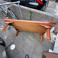昔ながらのちゃぶ台の画像