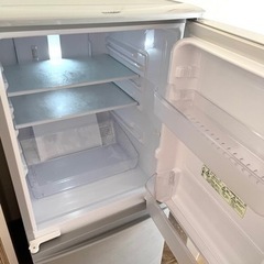 SHARP 137L 冷凍冷蔵庫の画像