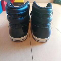 アドミラルハイカットスニーカーエナメルレザー27cmの画像