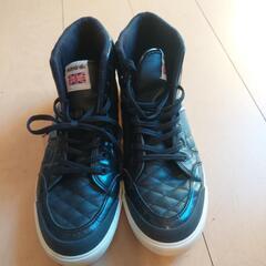 アドミラルハイカットスニーカーエナメルレザー27cmの画像