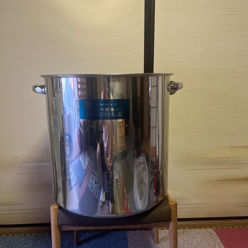 244 ステンレス寸胴鍋