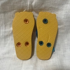 [未使用]15cmウォーターシューズとビーチサンダルの画像