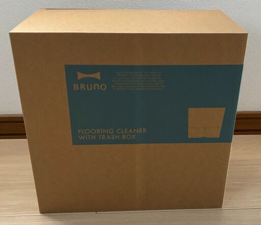 BRUNO◆ブルーノ　ゴミ箱型フローリングクリーナー　６８００円