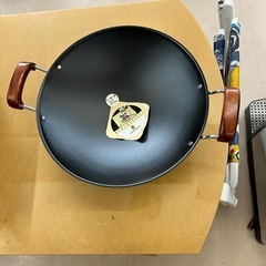 アース美原店　中華鍋鉄製　33㎝の画像