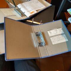 ６冊無料　事務用ファイルの画像