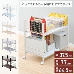 【無料】押入れ収納ラック キャスター付き 山善の画像