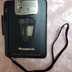 ミニカセットプレーヤーPanasonic