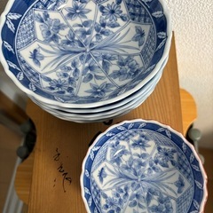 【未使用】万葉親子鉢　セットの画像