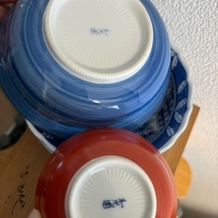 【未使用】万葉親子鉢　セットの画像