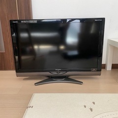 シャープ液晶カラーテレビ　