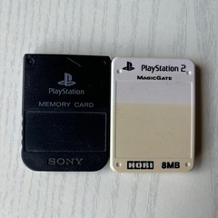 プレステ1.2 中古ソフト メモリーカード の画像