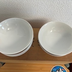 【未使用】赤絵　飯茶碗　藍　の画像