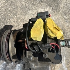 値下げHA4アクティトラックエアコンコンプレッサーの画像