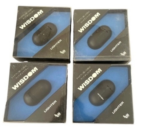 【新品未使用】ウィズダム❤ライター　４個セット　激レア　レトロ